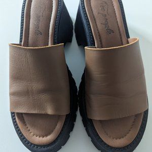 FREE PEOPLE WINONA WEDGE SANDALS